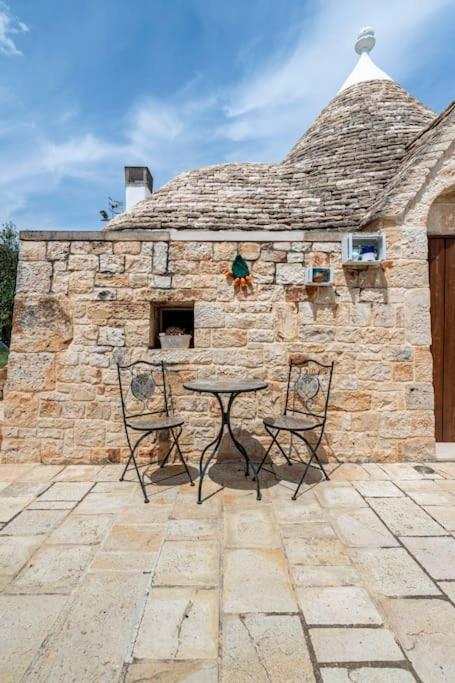 カステッラーナ・グロッテ Trullo Oasi Santo Stefano - Private Poolヴィラ エクステリア 写真