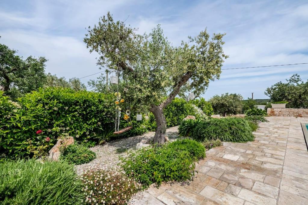カステッラーナ・グロッテ Trullo Oasi Santo Stefano - Private Poolヴィラ エクステリア 写真