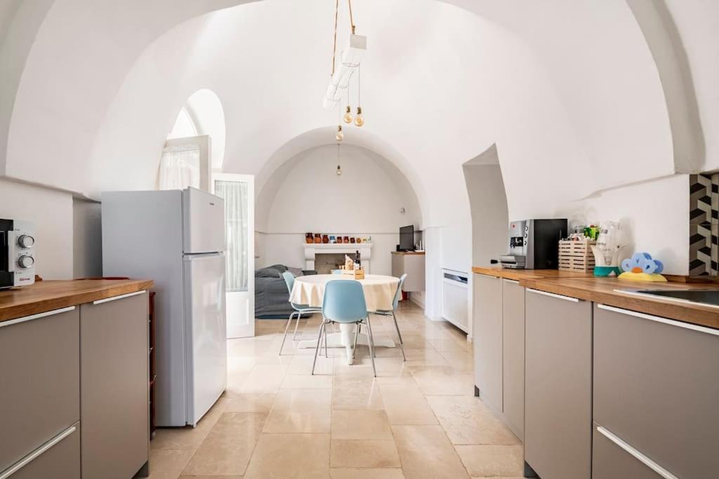 カステッラーナ・グロッテ Trullo Oasi Santo Stefano - Private Poolヴィラ エクステリア 写真
