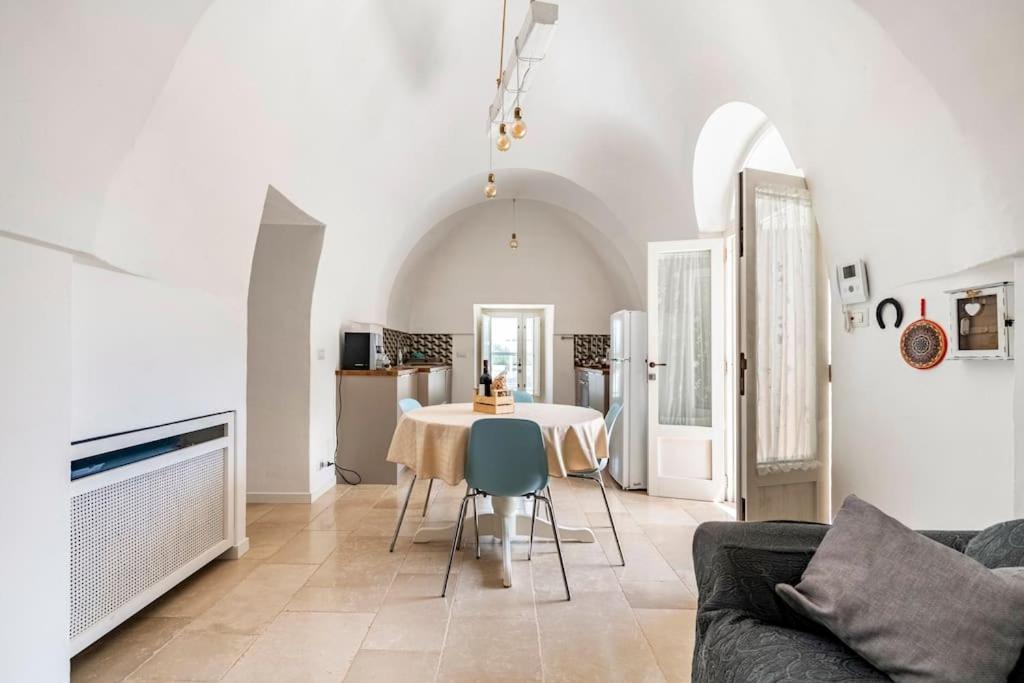 カステッラーナ・グロッテ Trullo Oasi Santo Stefano - Private Poolヴィラ エクステリア 写真
