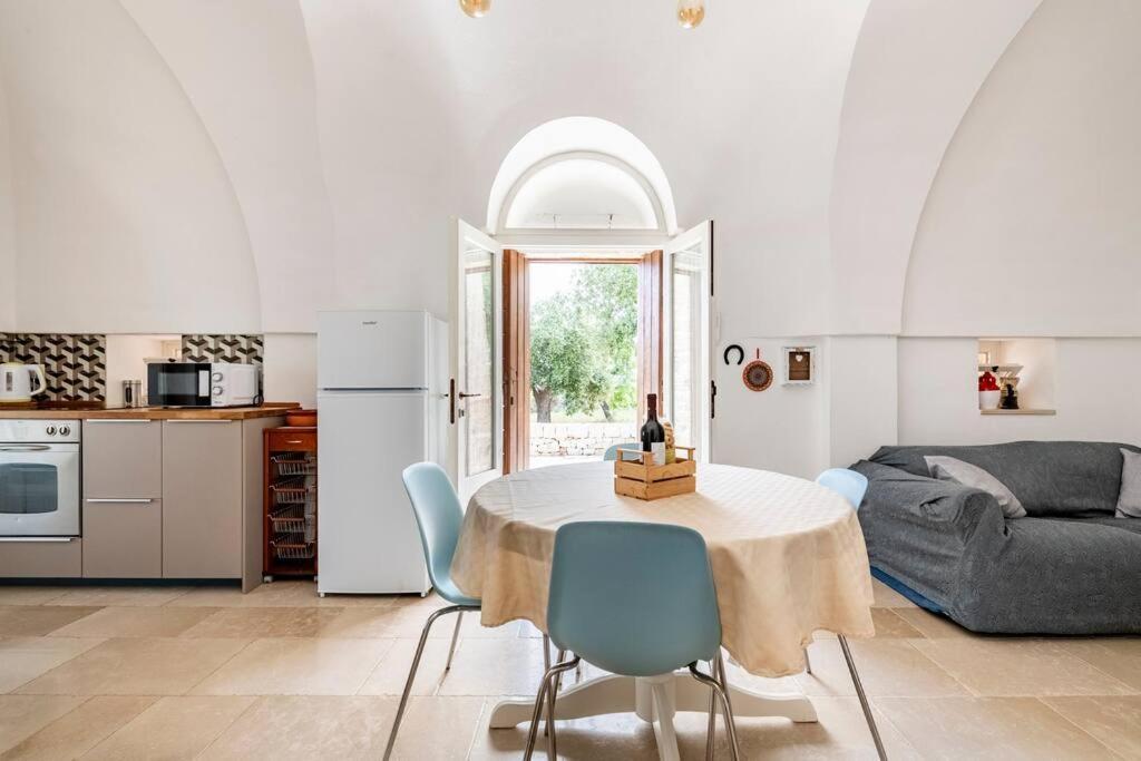 カステッラーナ・グロッテ Trullo Oasi Santo Stefano - Private Poolヴィラ エクステリア 写真